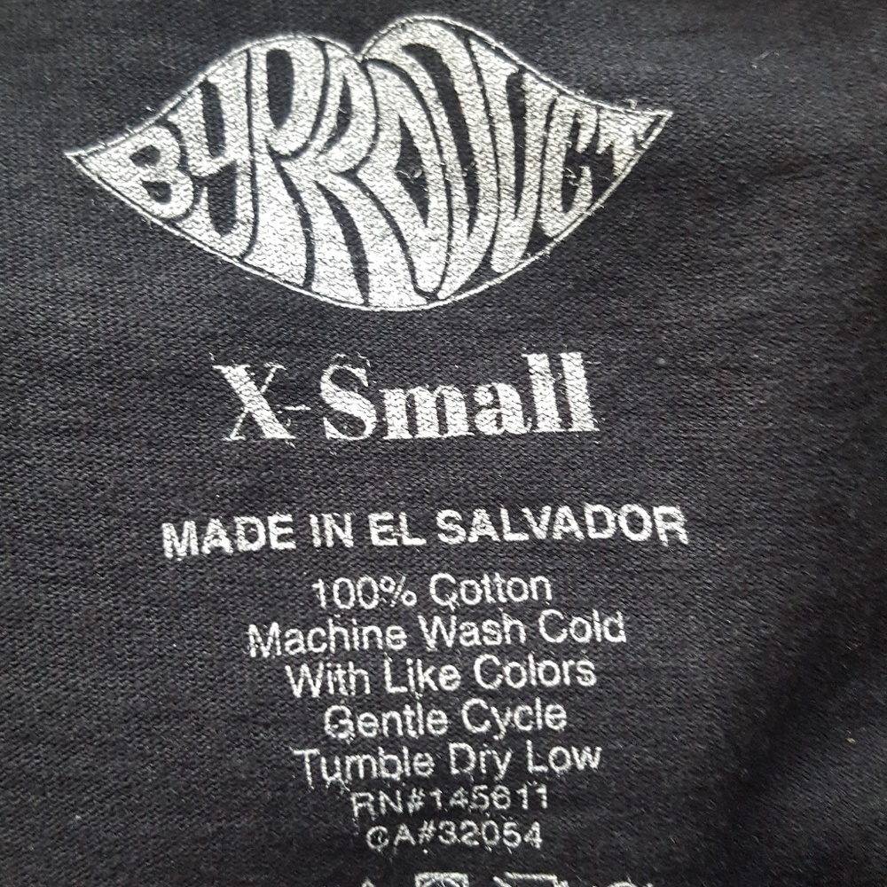 NWOT 90s INSPIRED "HOMIES" BLACK CROP TOP XS - Picture 4 of 4